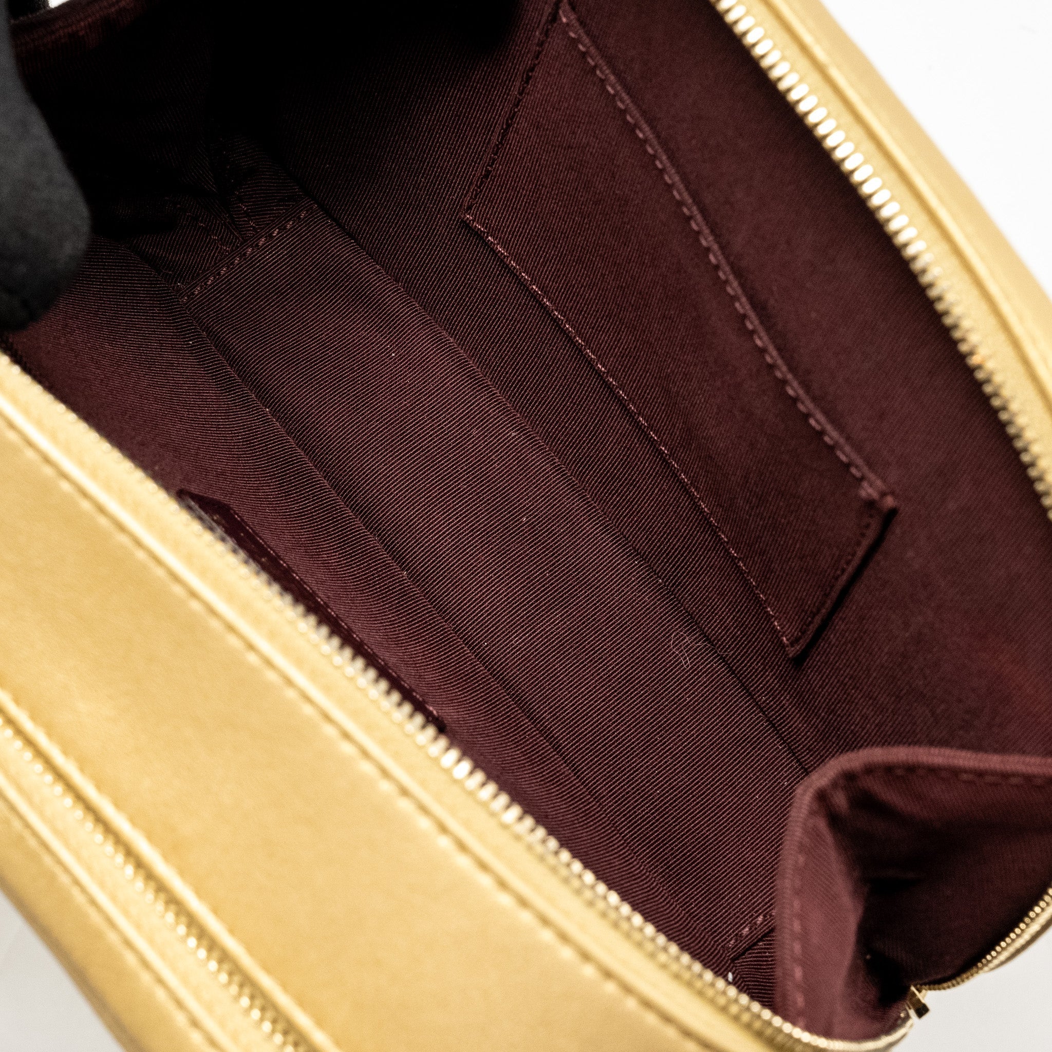 Chanel Coco Boy Camera Bag Lambskin Gold