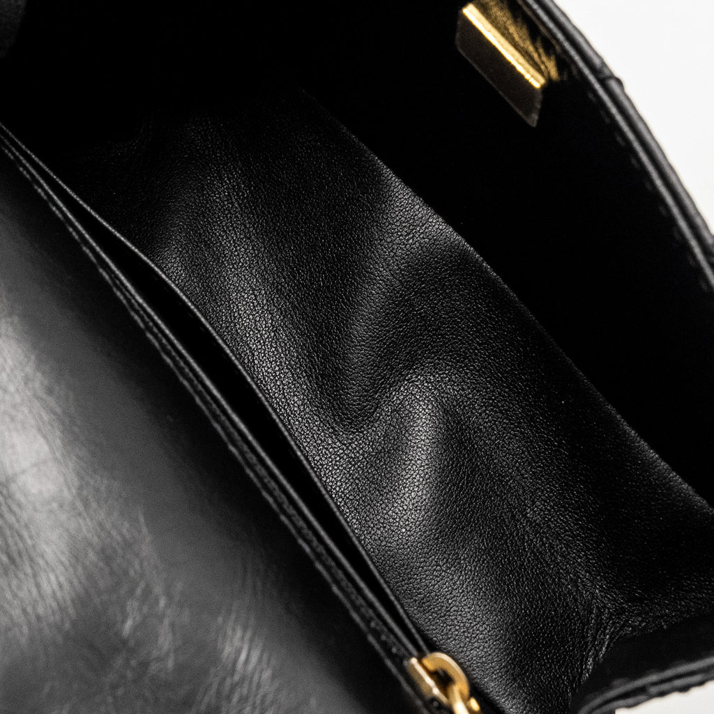 Chanel Mini 2.55 Reissue Aged Calfskin BLACK  (Microchip)