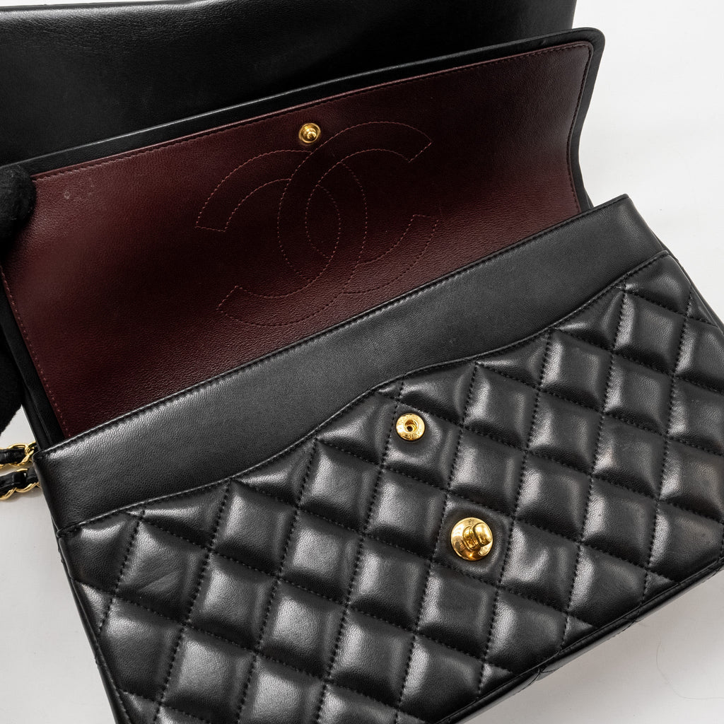 Chanel Jumbo Classic Double Flap Bag Lambskin BLACK