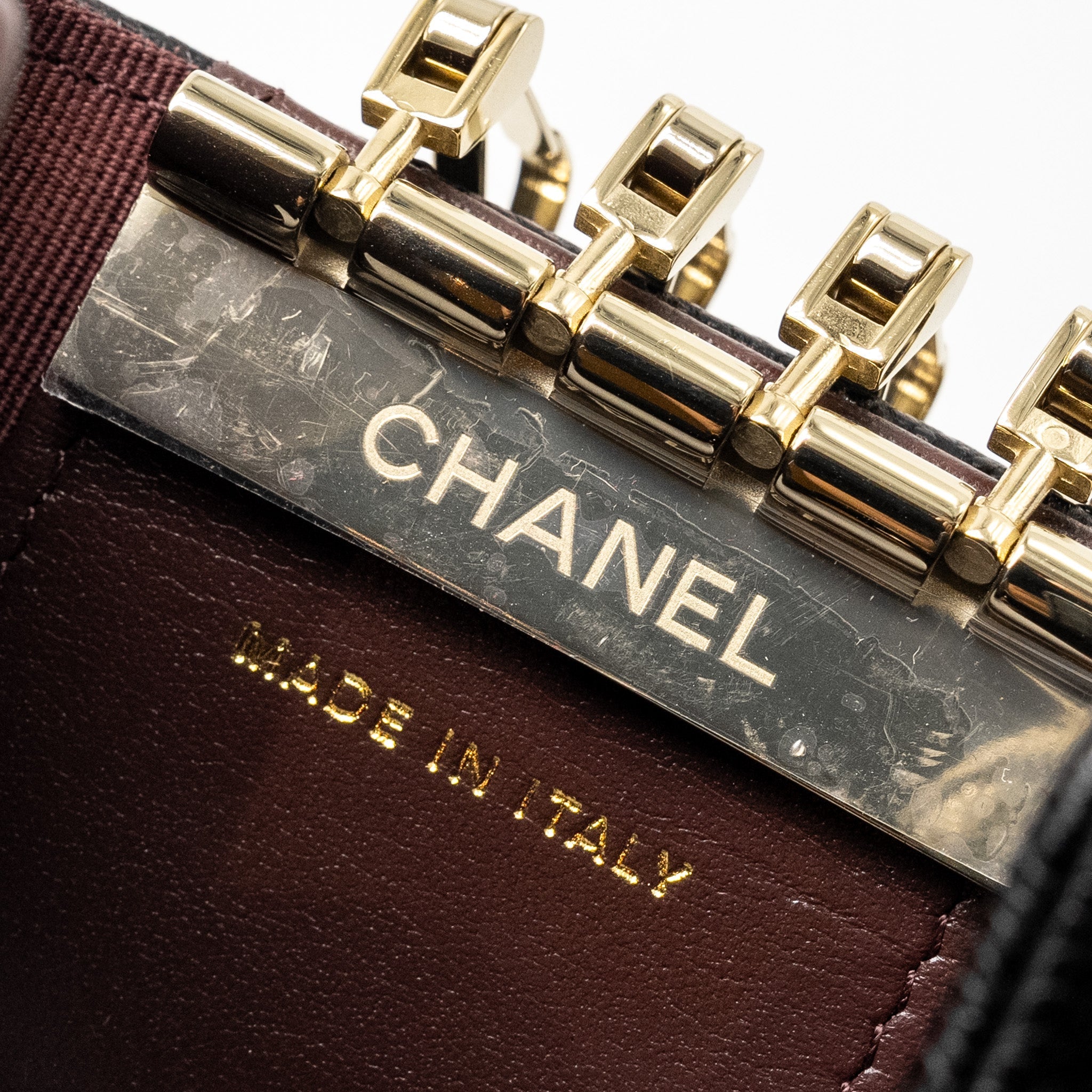 Chanel Classic Flap Key Holder Caviar Black L (Microchip)