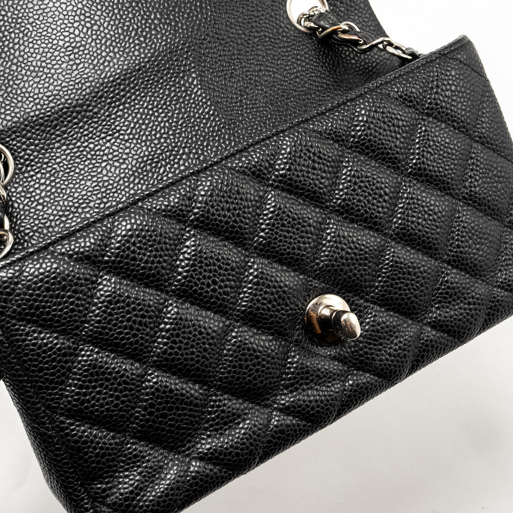 Chanel Mini Rectangular Flap Bag caviar black