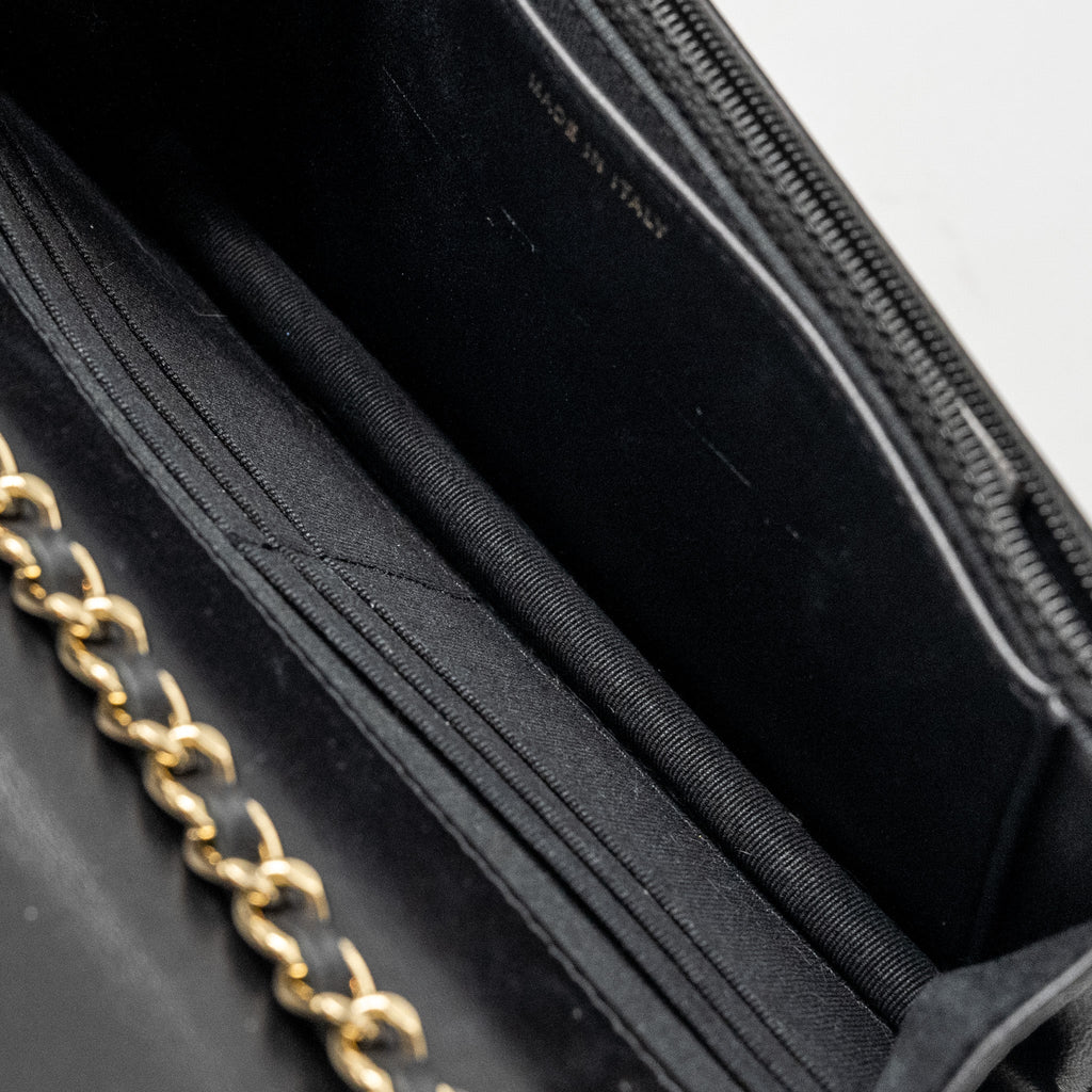 Chanel Trendy CC wallet on Chain lambskin black L (microchip)