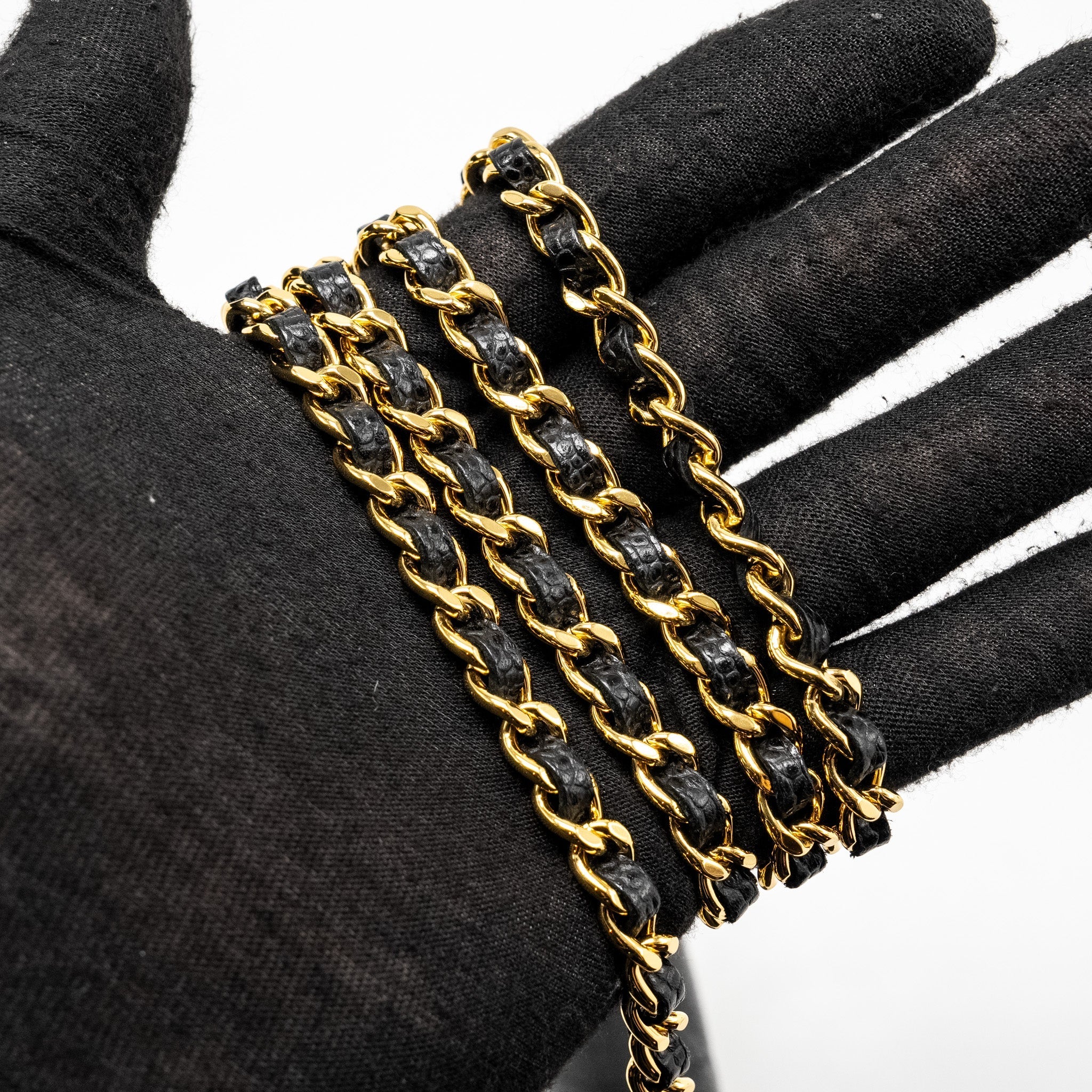 Chanel Classic Wallet on Chain Caviar Black