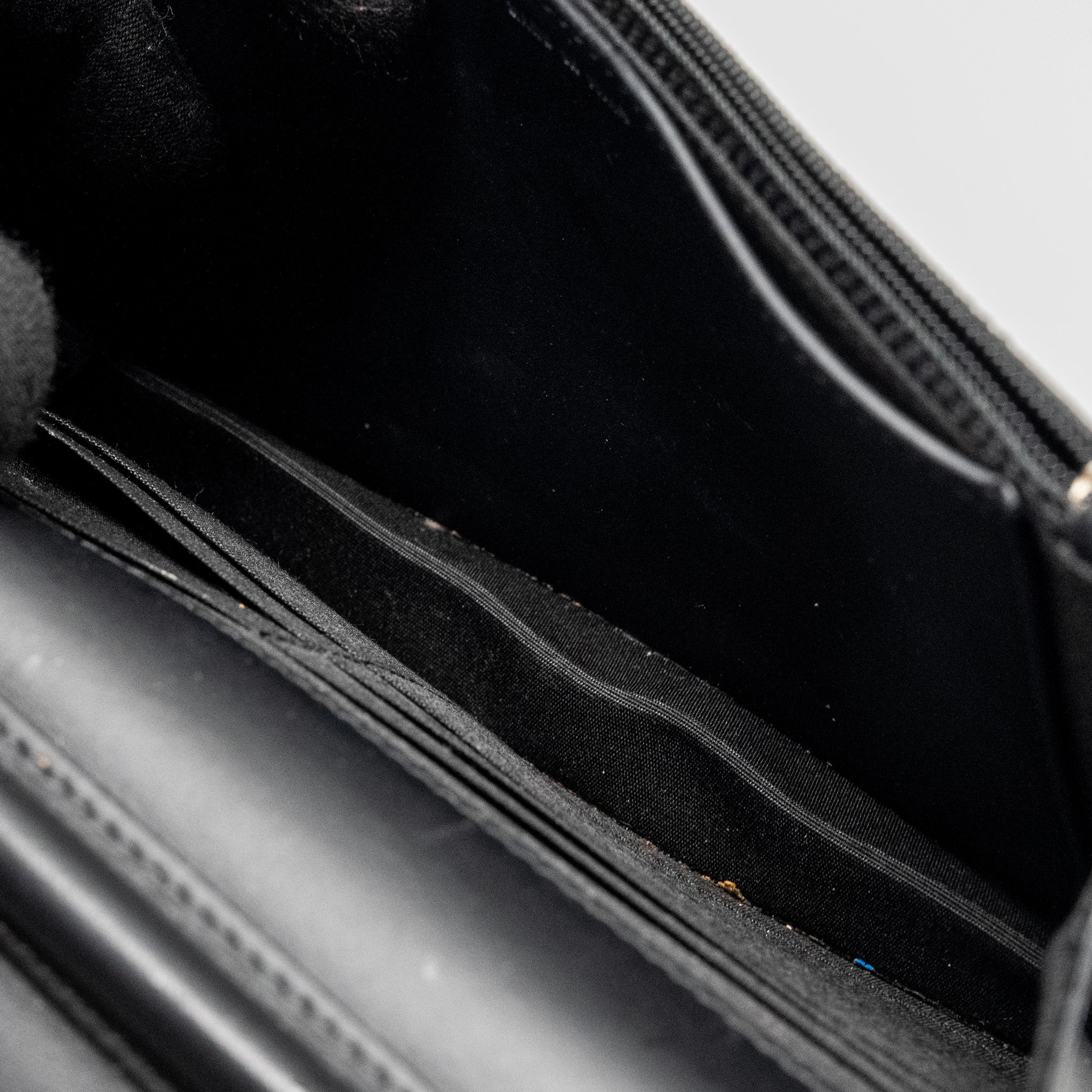 CHANEL Timeless Wallet On Chain Caviar Black