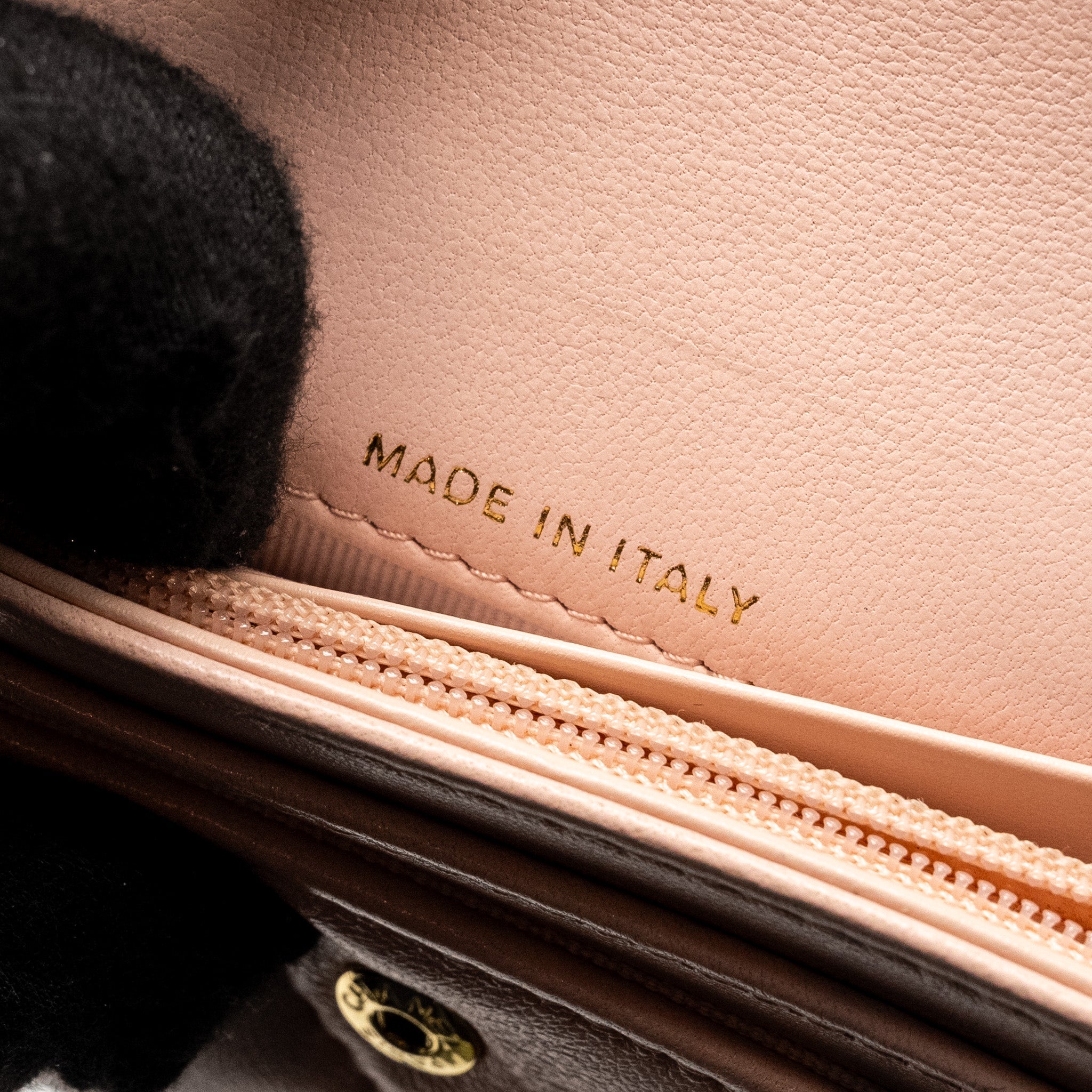 Chanel 19 Long Flap Wallet Lambskin Pink  (Microchip)