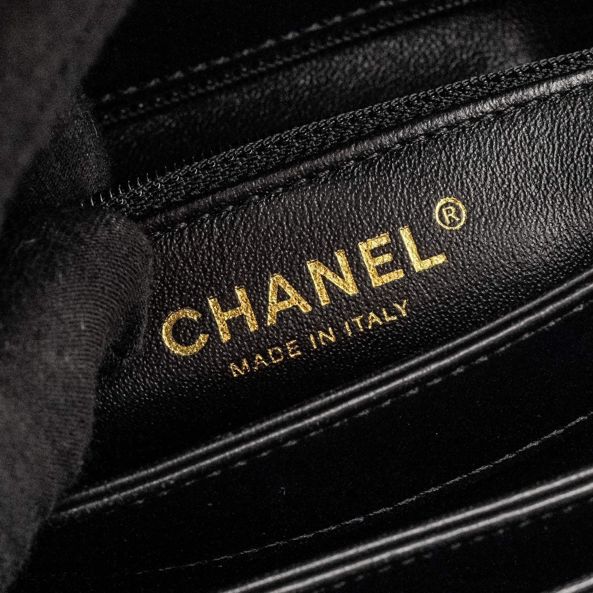 Chanel Small Trendy CC flap Bag Lambskin Black