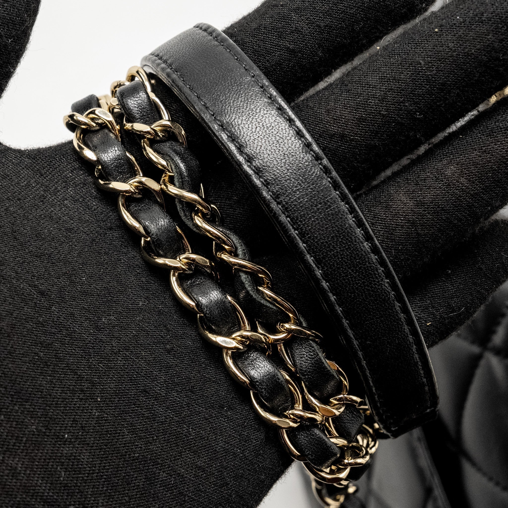 Chanel Small Trendy CC flap Bag Lambskin Black