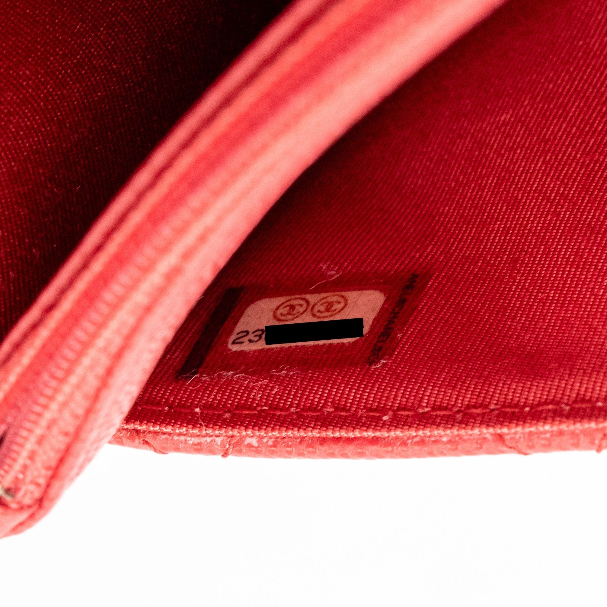 Chanel Classic Wallet on Chain Caviar Pink