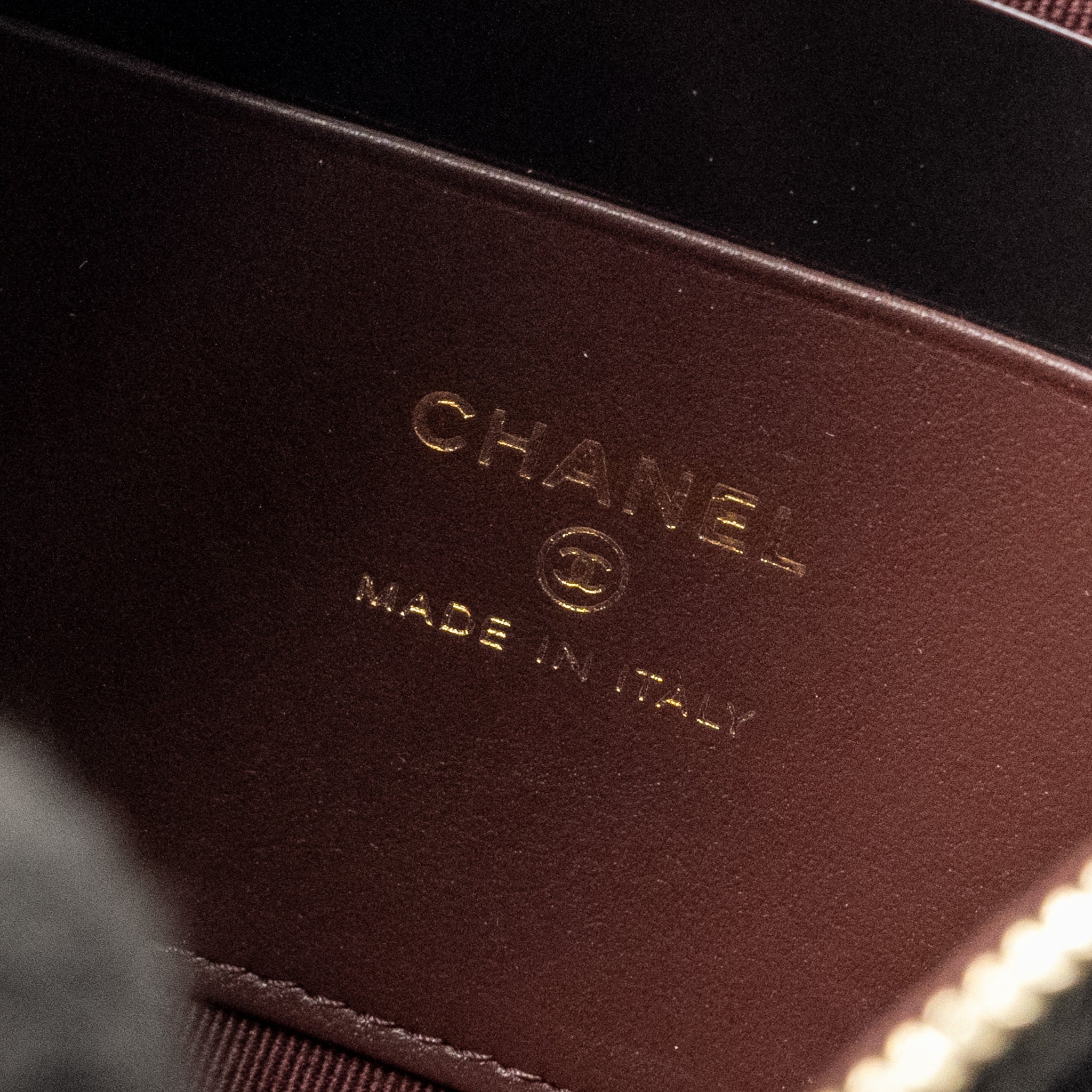 Chanel 25c Quilted Hobo Bag Caviar Black  (microchip)