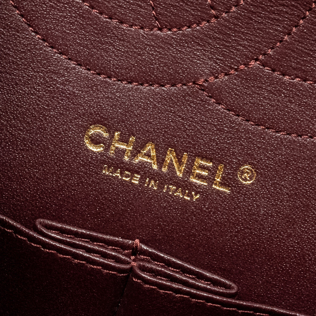 Chanel Large 2.55 Reissue Flap Bag Aged Calfskin Black