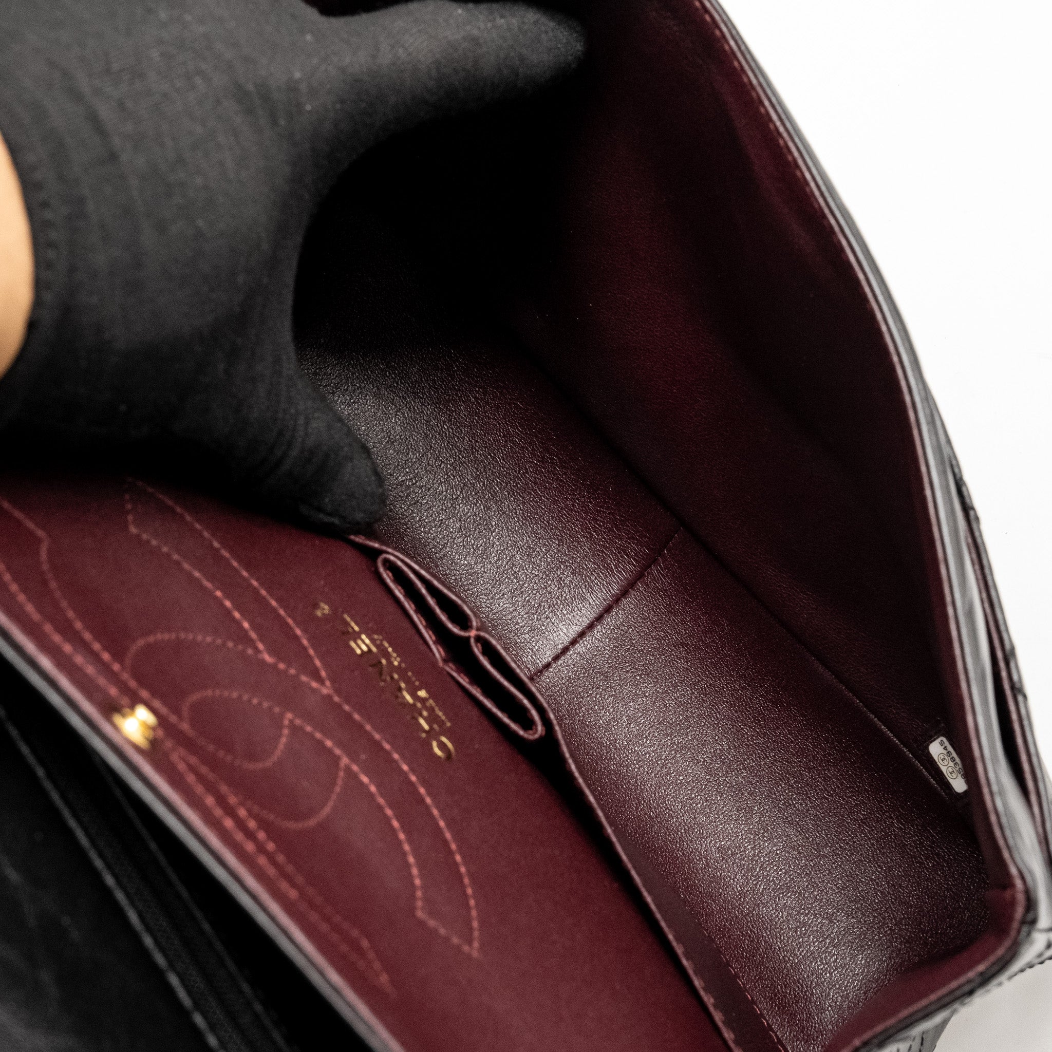 Chanel Large 2.55 Reissue Flap Bag Aged Calfskin Black