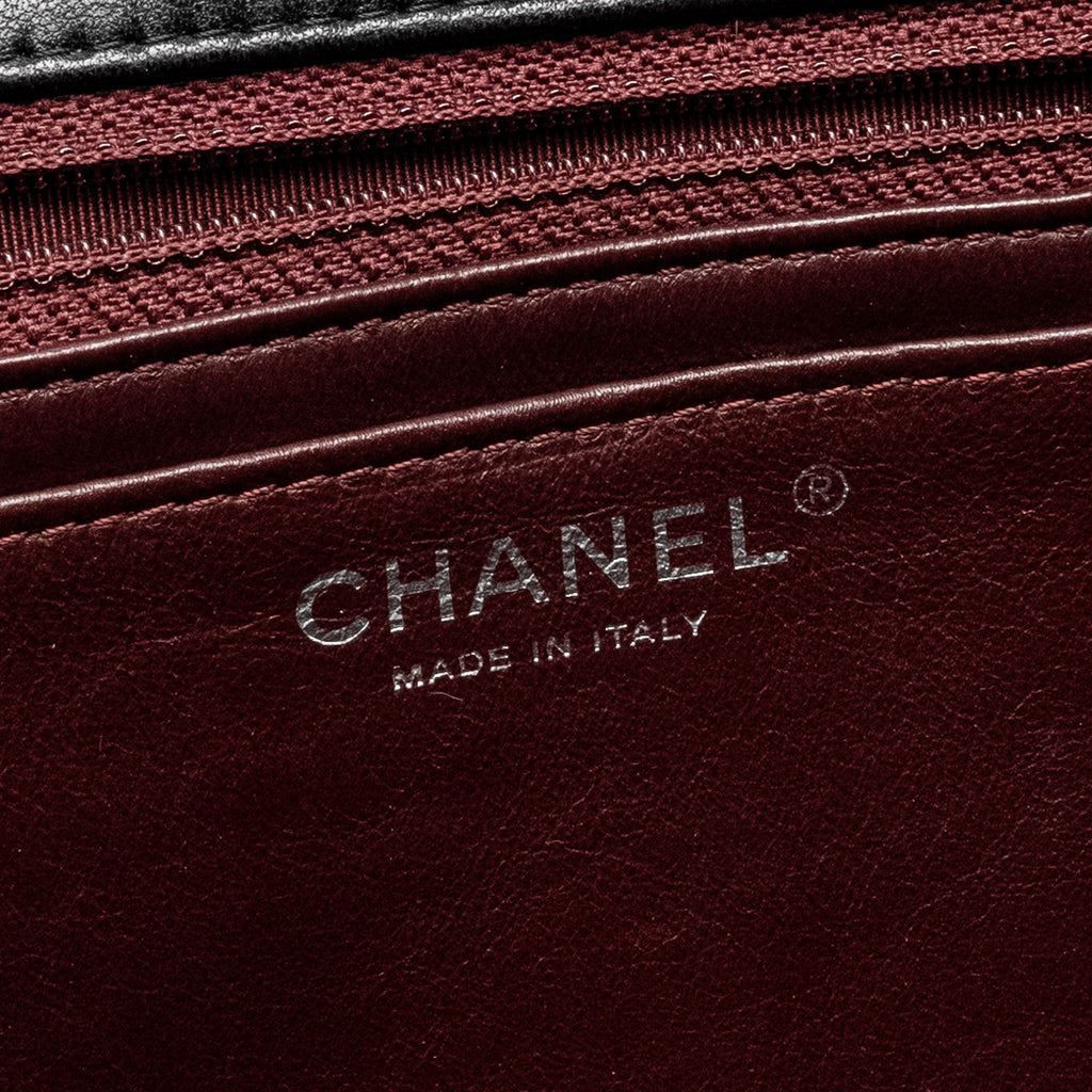 Chanel Classic single Flap Bag Lambskin Black
