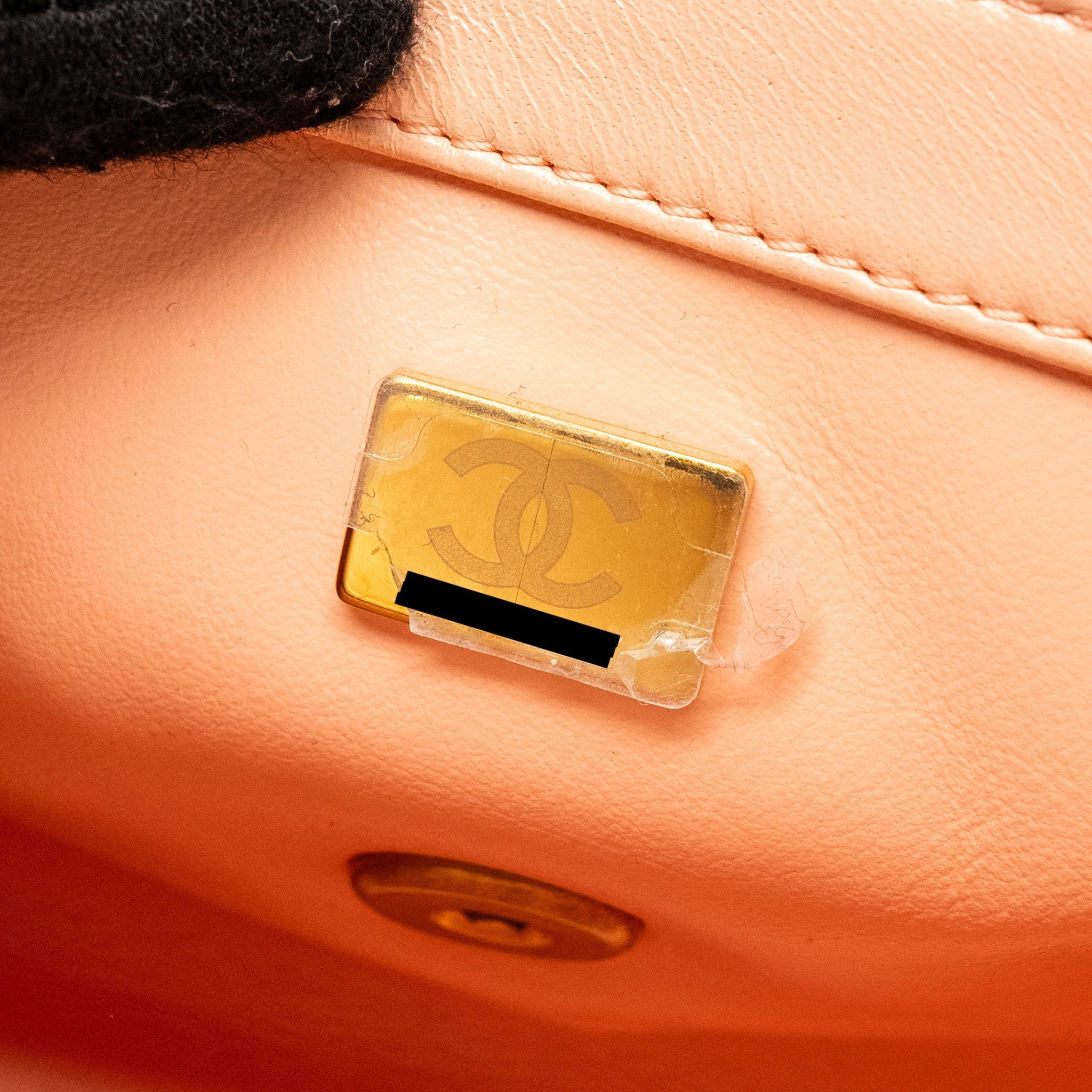 Chanel Pearl Crush Mini Rectangular Flap Bag Lambskin Pink  (Microchip)