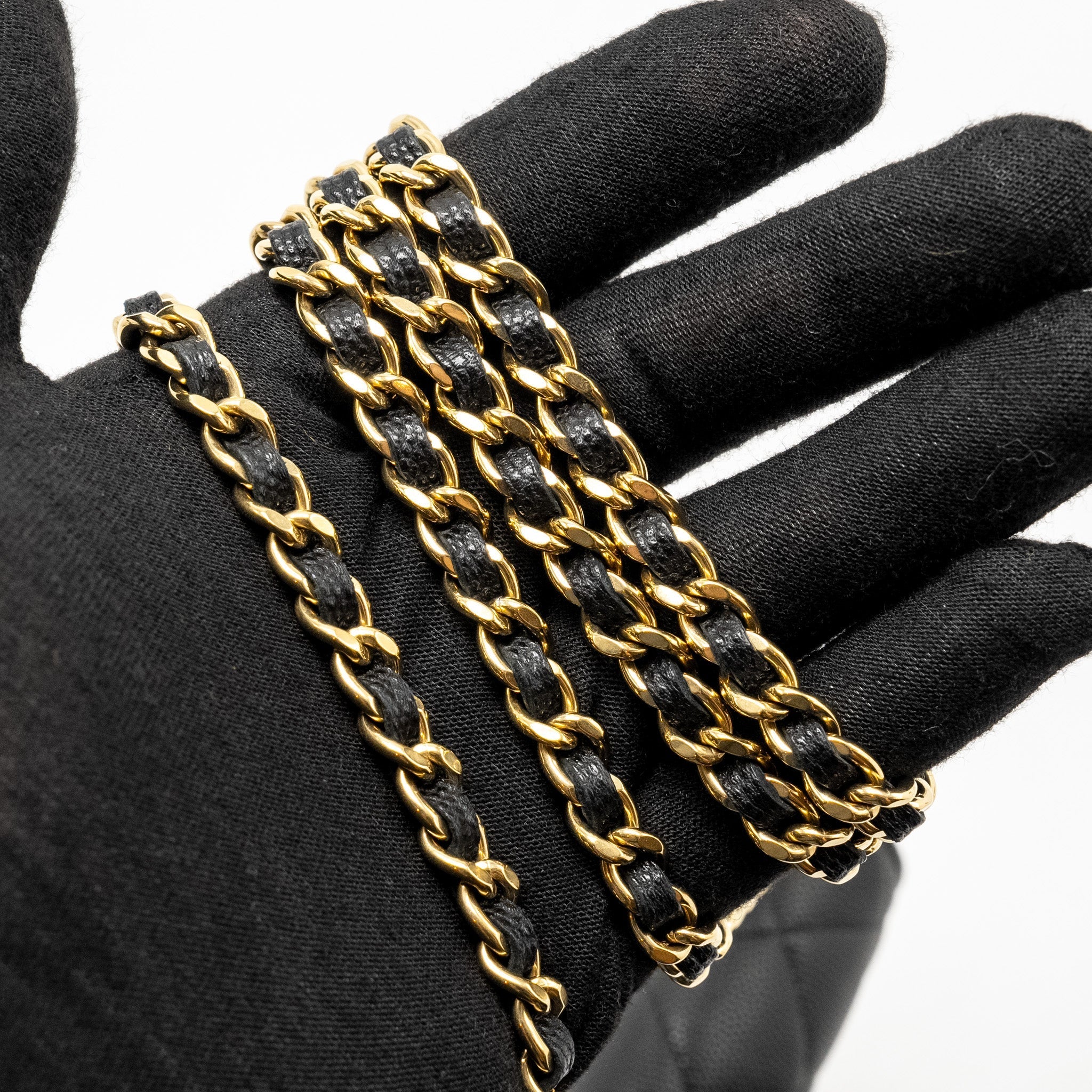 Chanel Coco Casino Wallet on Chain Caviar Black  (Microchip)