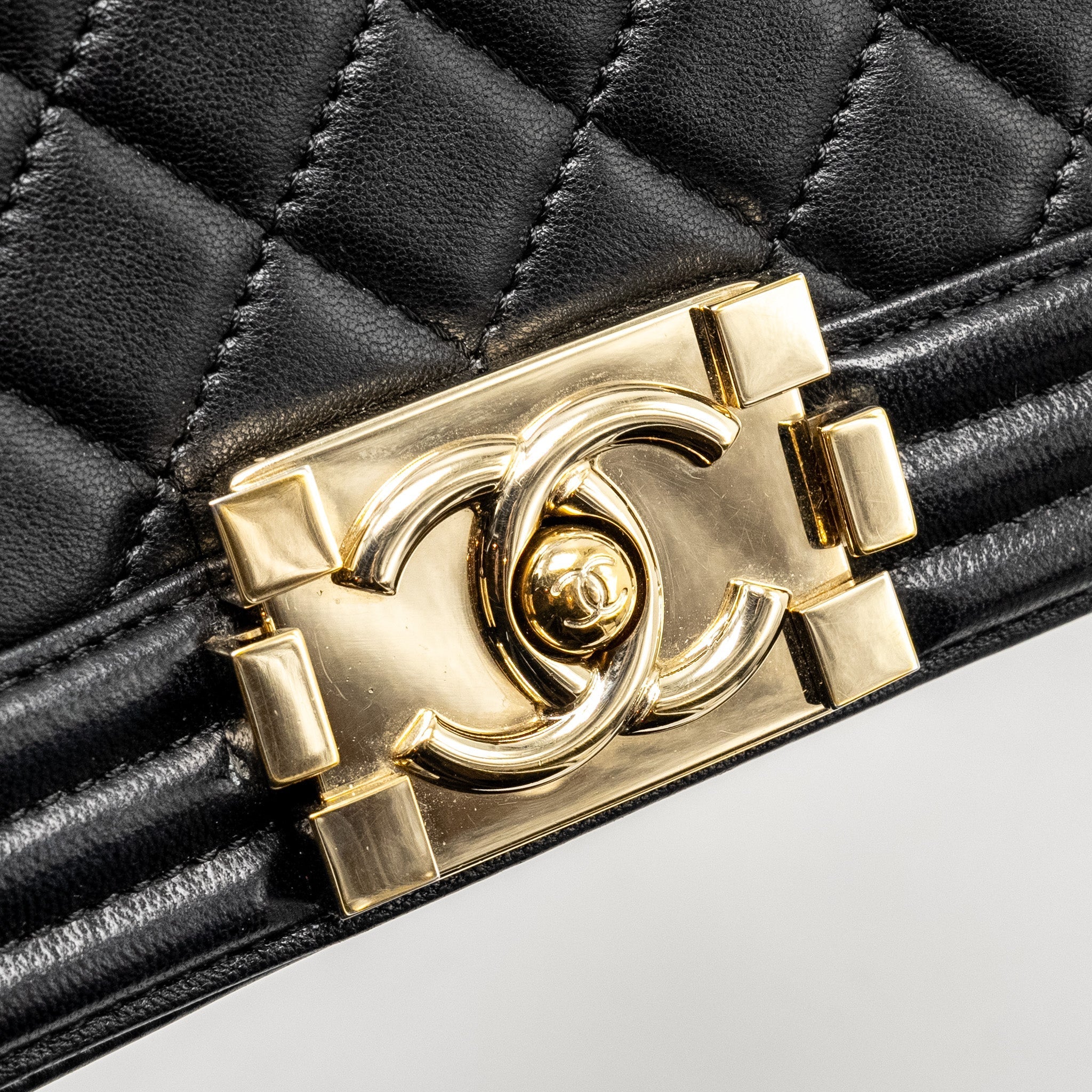 Chanel Small Boy Bag Lambskin black