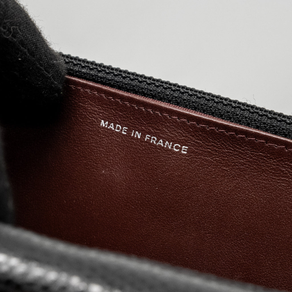CHANEL Classic Wallet on Chain Caviar Black
