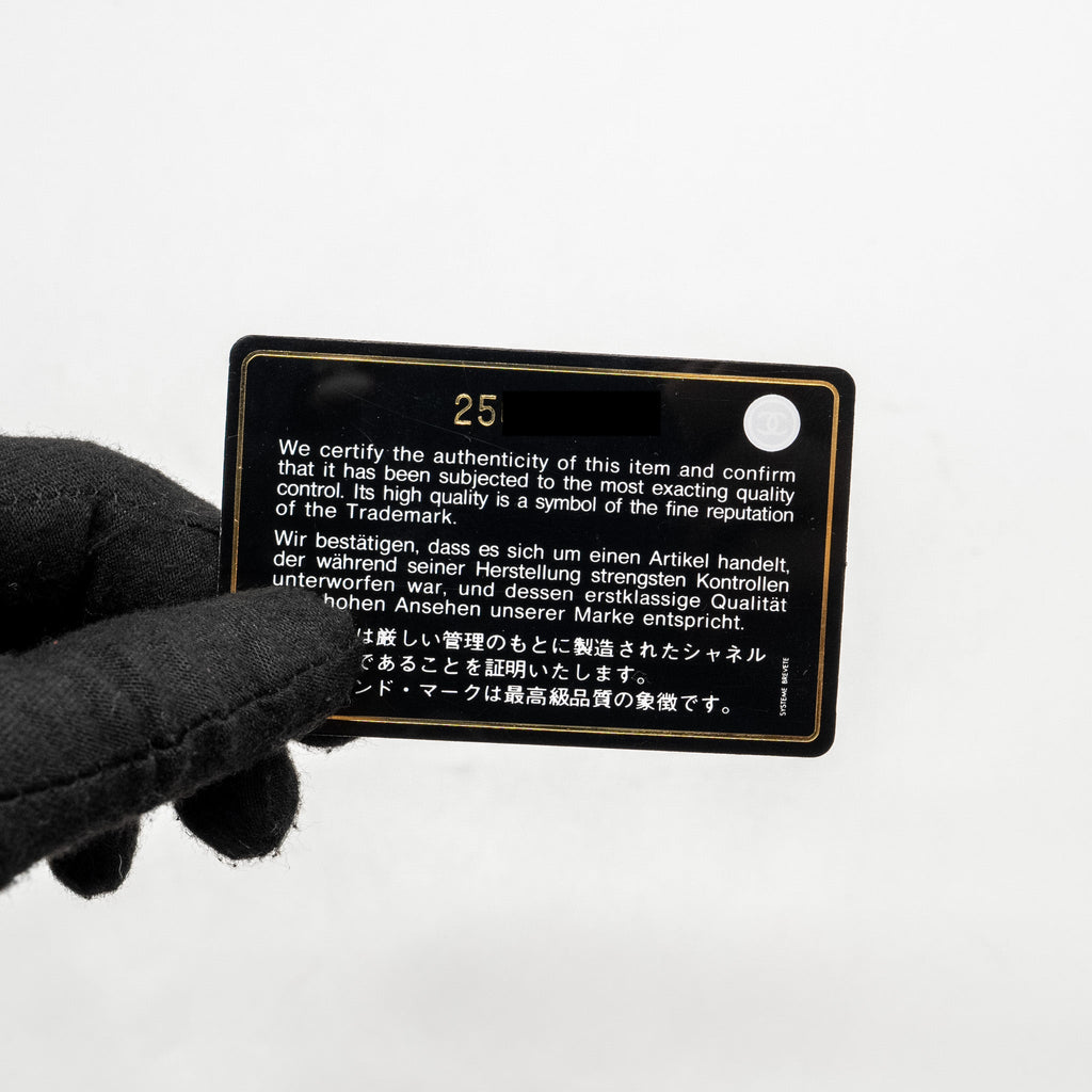 CHANEL Classic Wallet on Chain Caviar Black