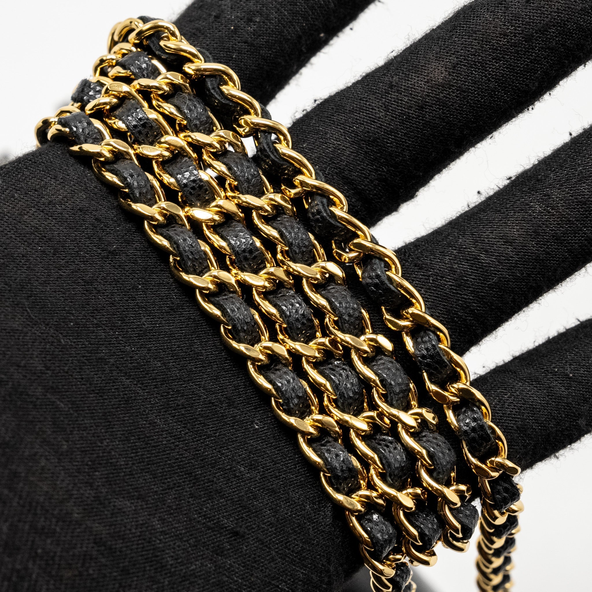 Chanel 23s Wallet On Chain with Bag Charm Caviar Black (Microchip)