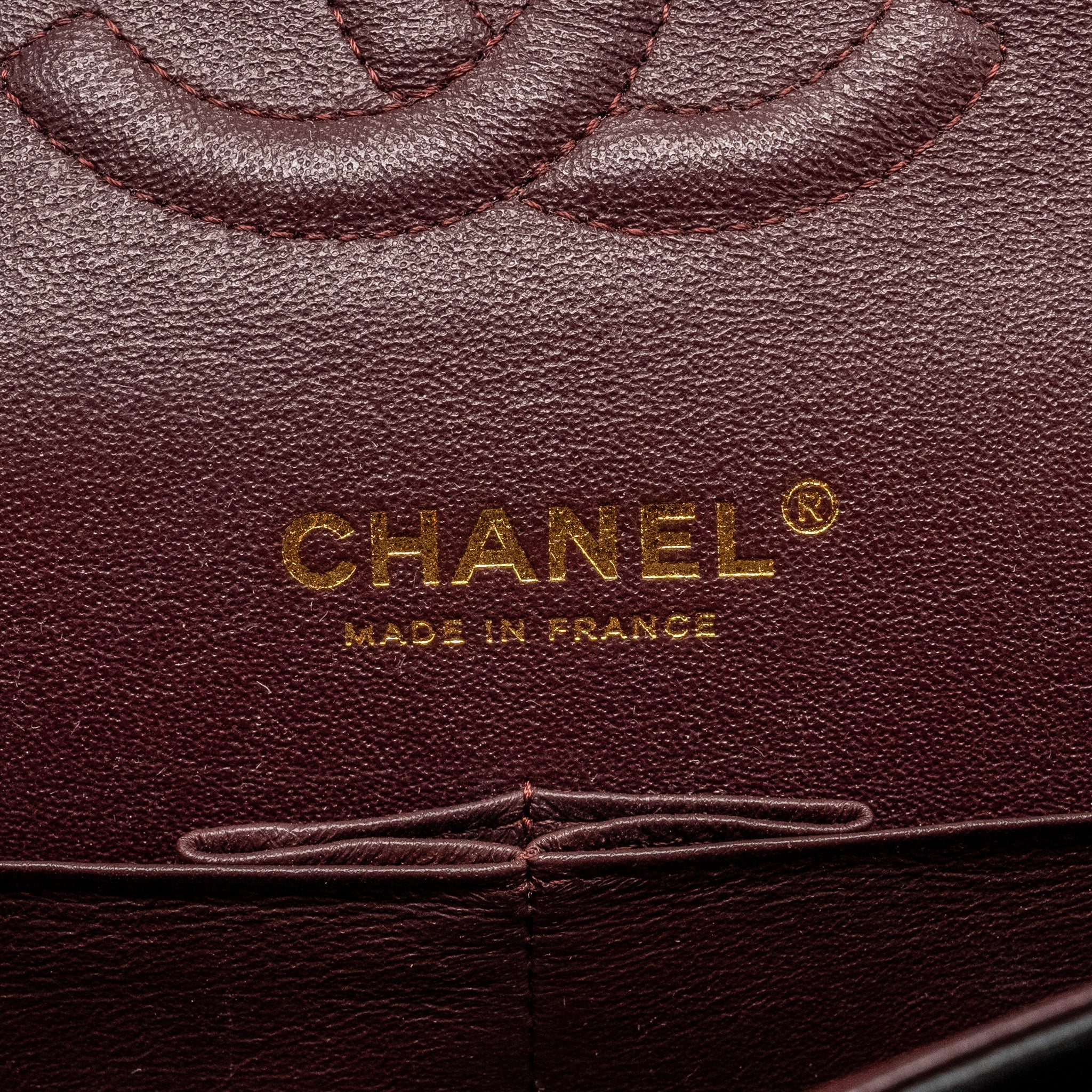 Chanel  Medium Classic Double  Flap Bag Lambskin Black