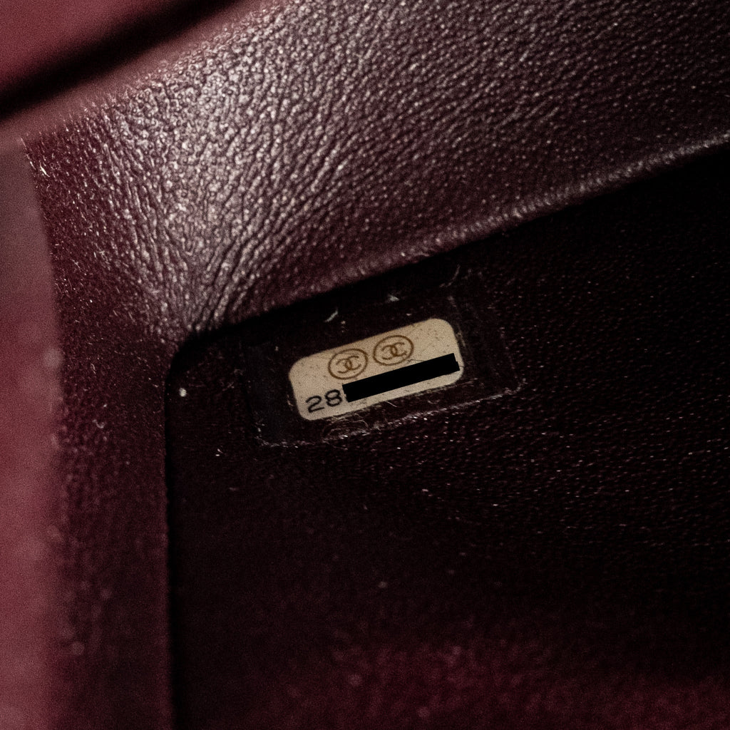 Chanel  Medium Classic Double  Flap Bag Lambskin Black