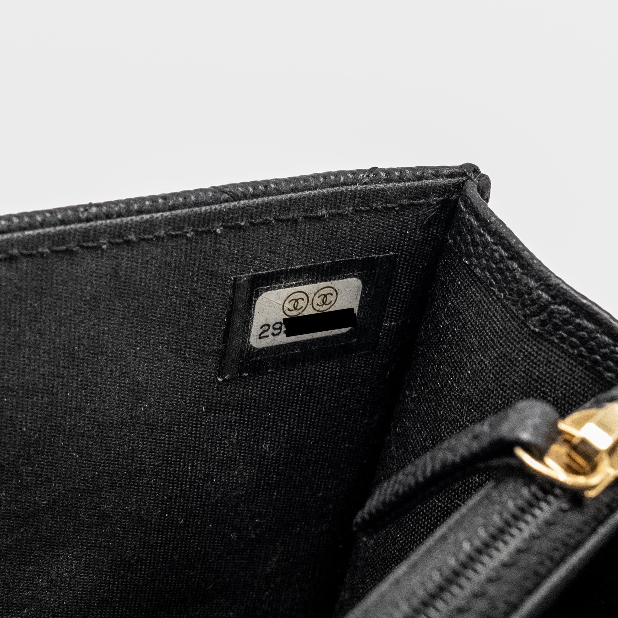 Chanel Circular Handle Quilted Flap Bag Caviar Black