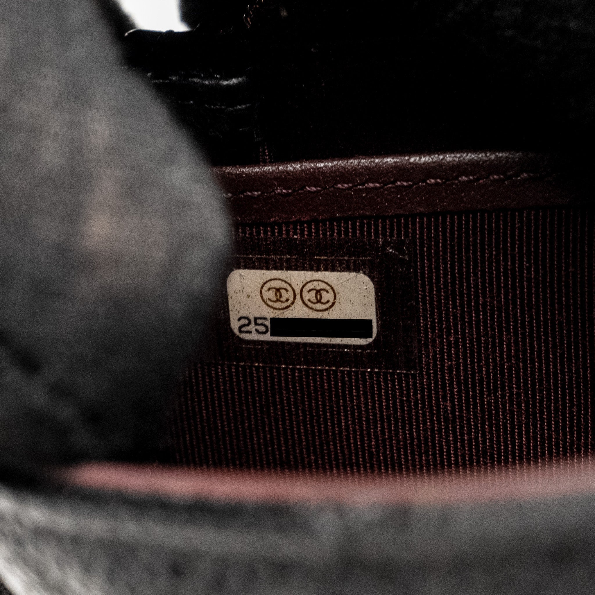Chanel Classic Flap Long Wallet Caviar Black