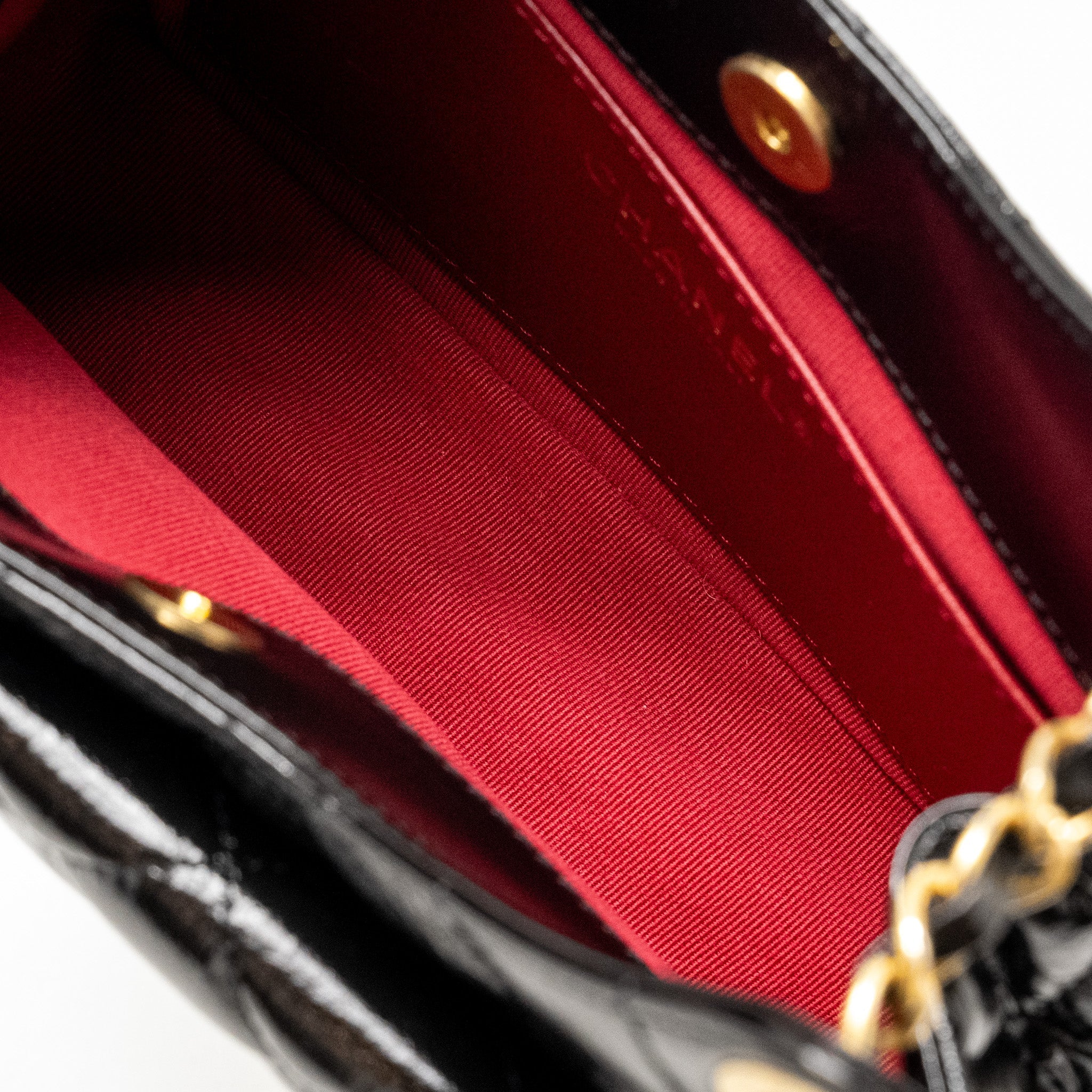 CHANEL 23C Small Hobo bag Shiny Calfskin Black Brushed (Microchip)