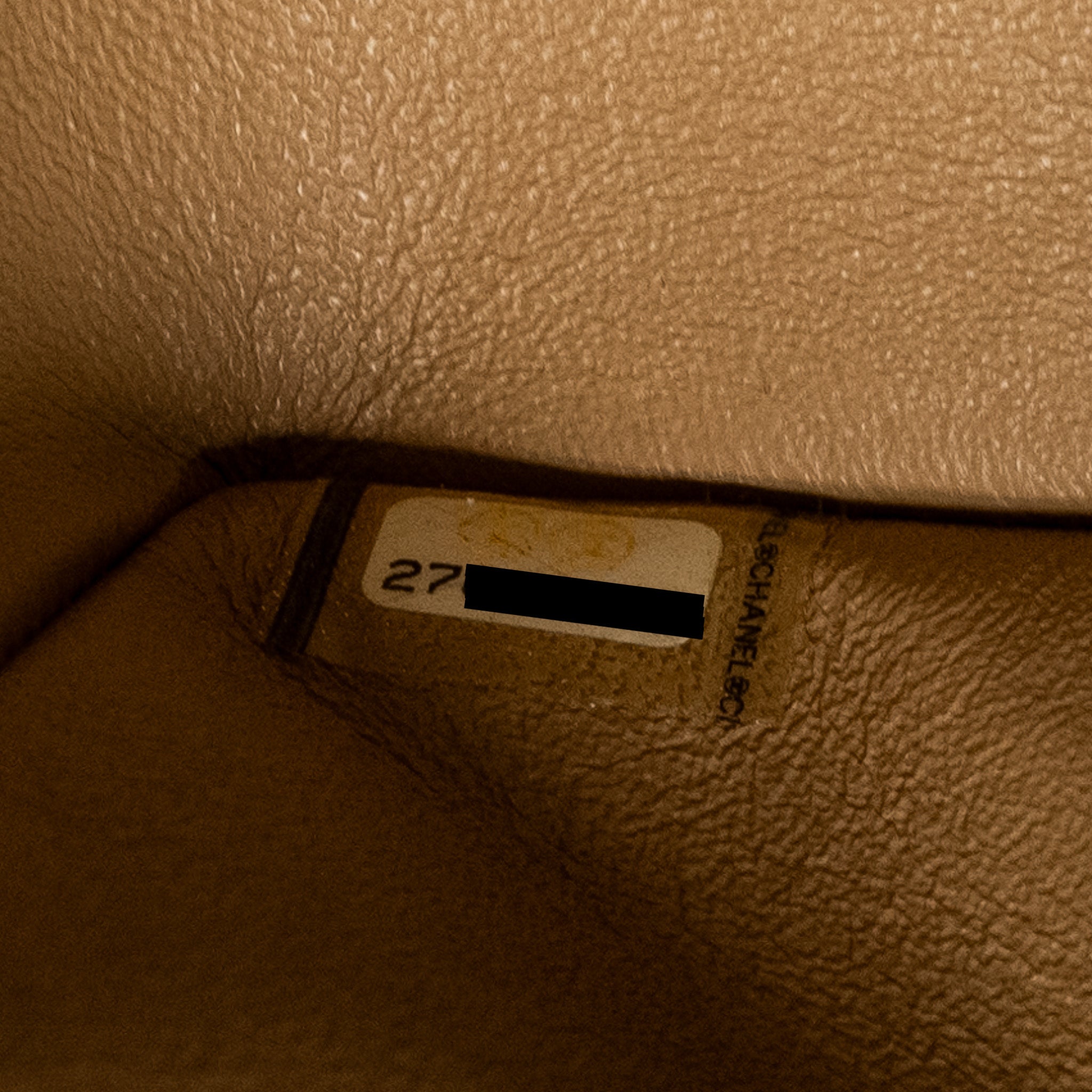 Chanel Small Classic Double Flap Bag Chevron Caviar Beige