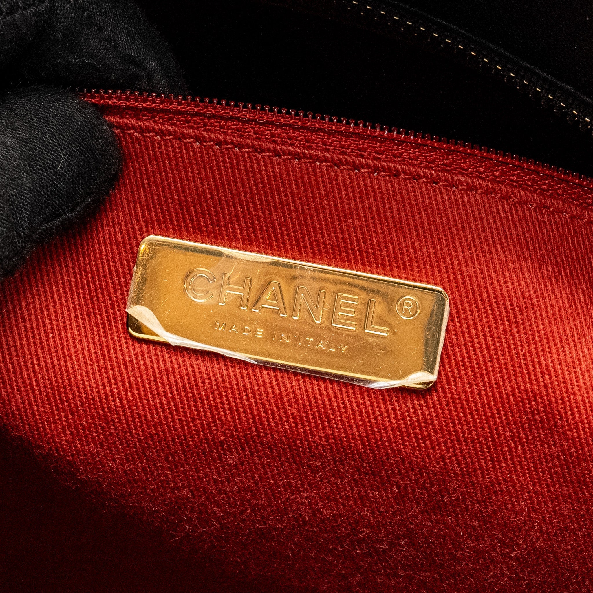Chanel New York Bowling Bag Quilted Lambskin Black