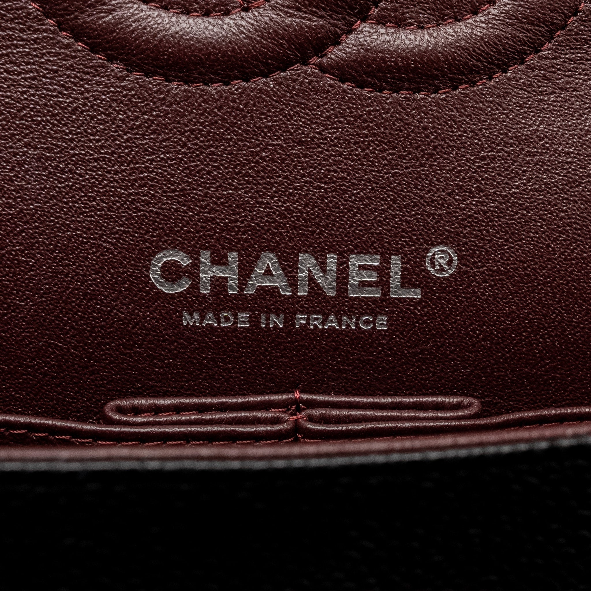 Chanel Medium Classic Double FLAP Bag Caviar Black