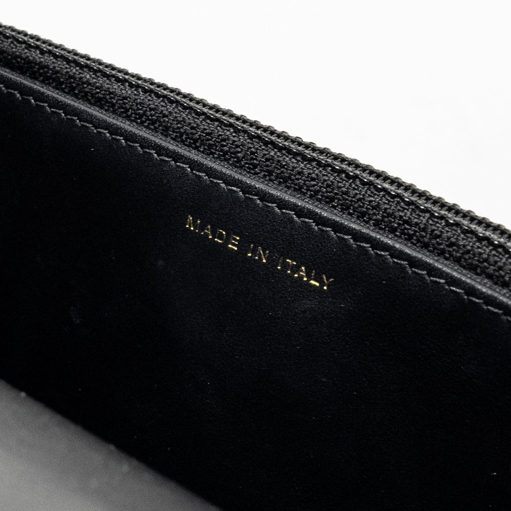 Chanel flap wallet with chain caviar black  (microchip)