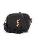 Saint Laurent Black Leather Blogger Camera Bag  [Clearance Sale]