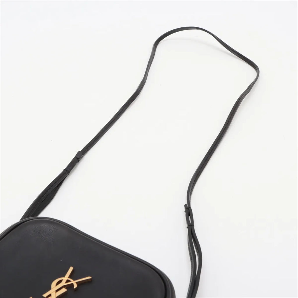 Saint Laurent Black Leather Blogger Camera Bag  [Clearance Sale]