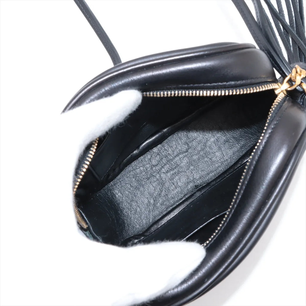 Saint Laurent Black Leather Blogger Camera Bag  [Clearance Sale]