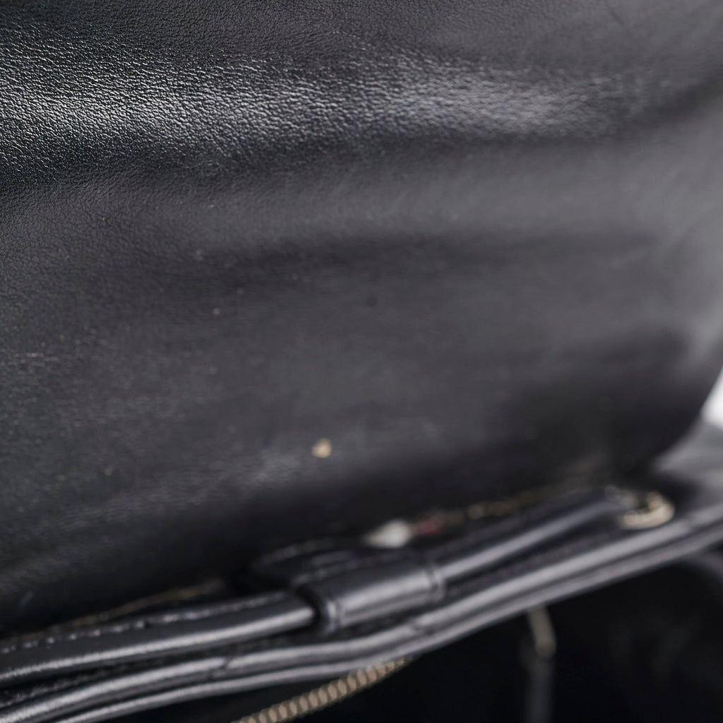 Saint Laurent Lou Small Black Backpack