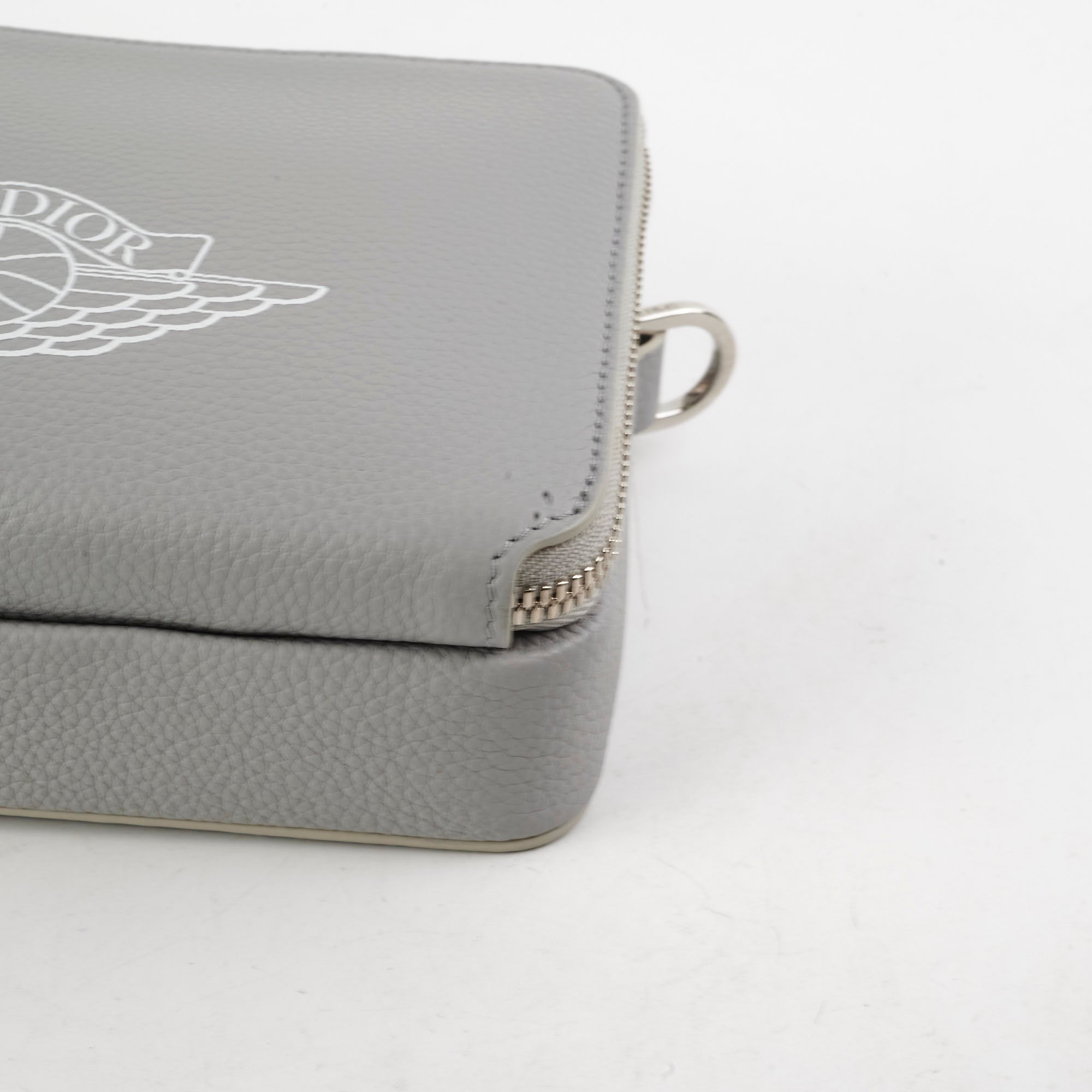 Dior x Air Jordan Wings Messenger Crossbody Bag Grey