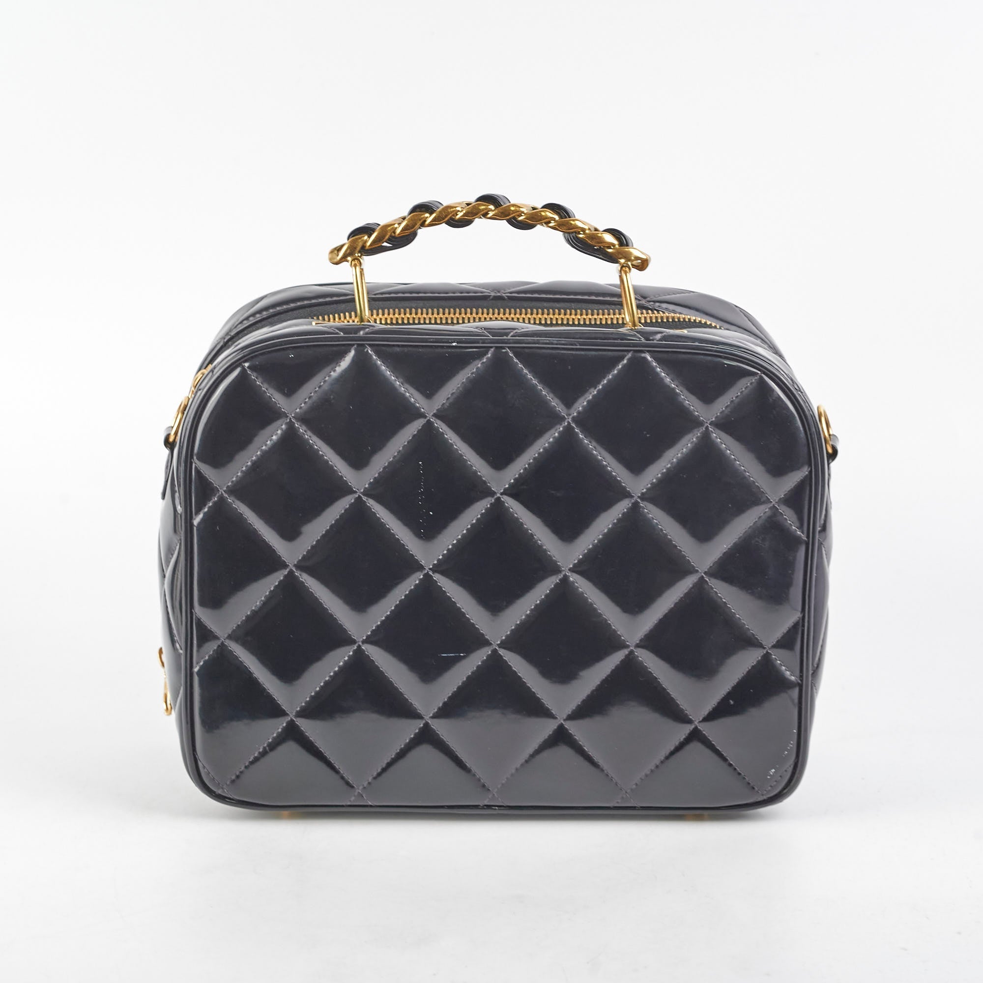 Chanel Cube Vintage Vanity Black