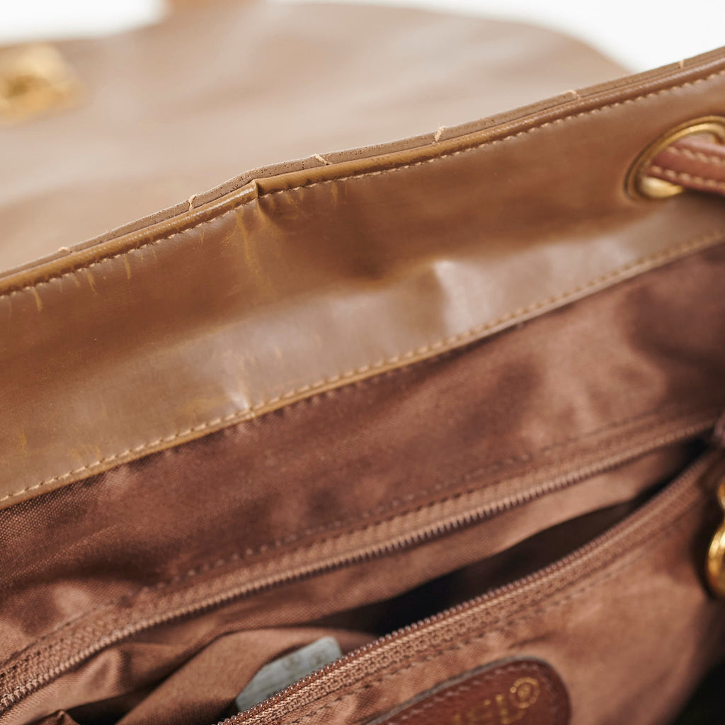 Chanel Vintage Backpack Brown - Series 3