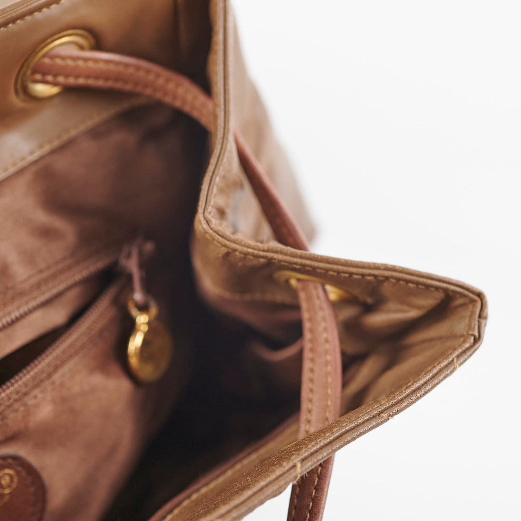 Chanel Vintage Backpack Brown - Series 3