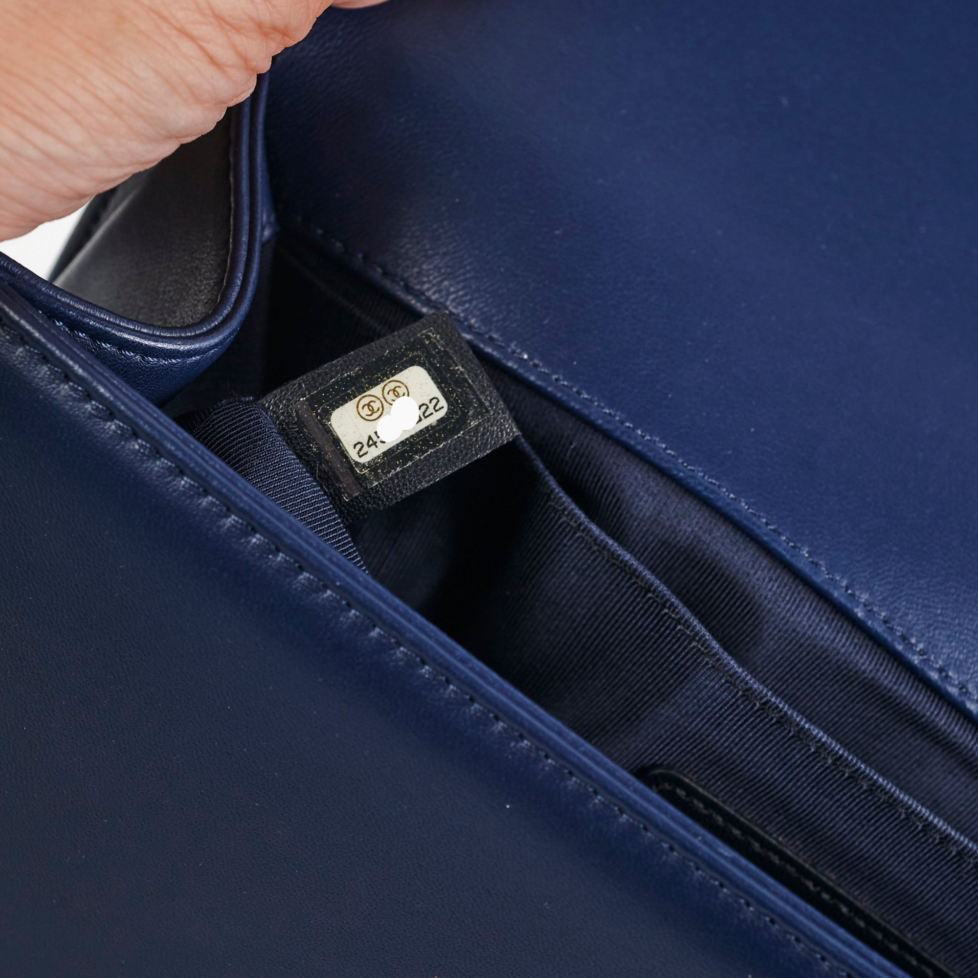 Chanel Old Medium Boy Blue
