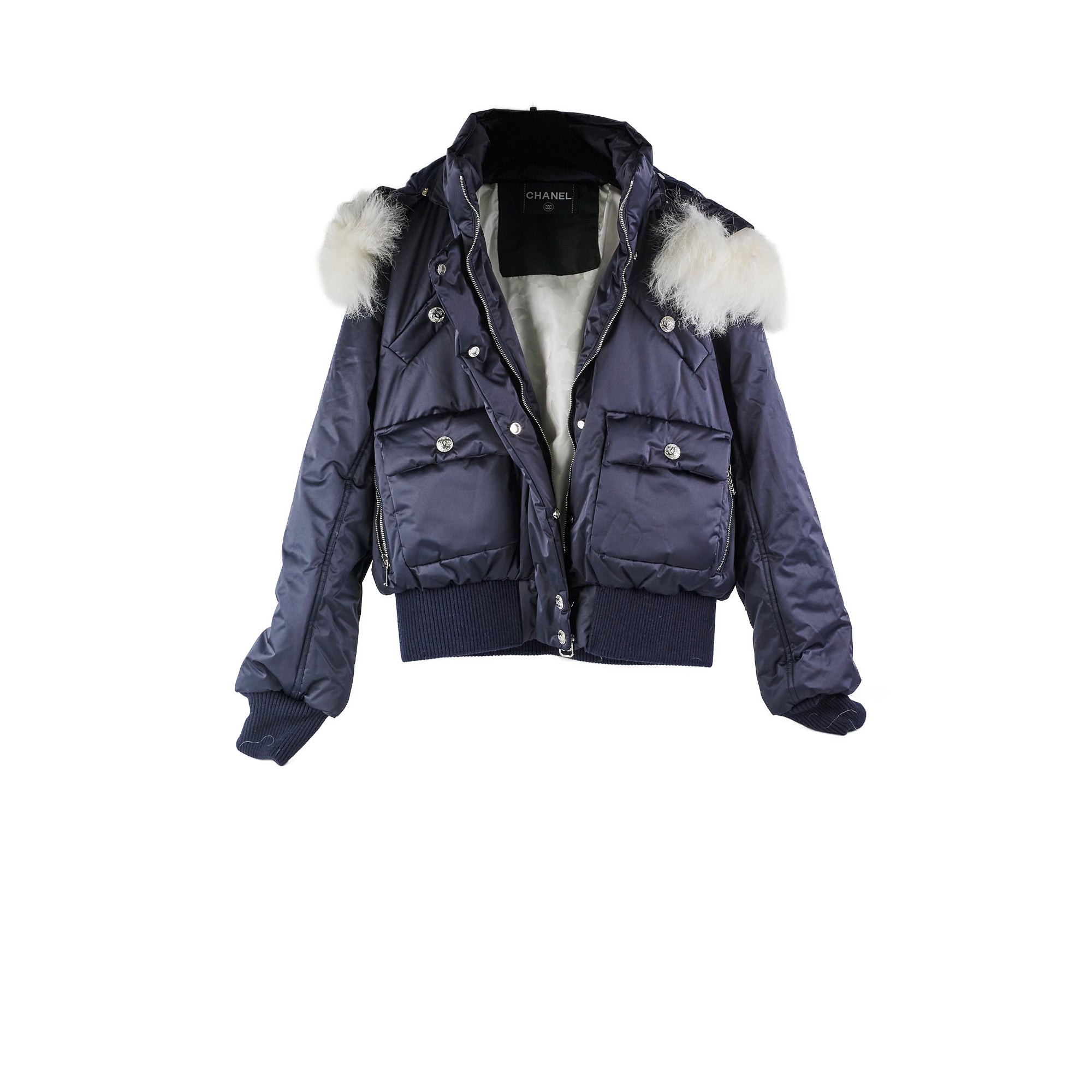 Chanel Jacket Black Size 40