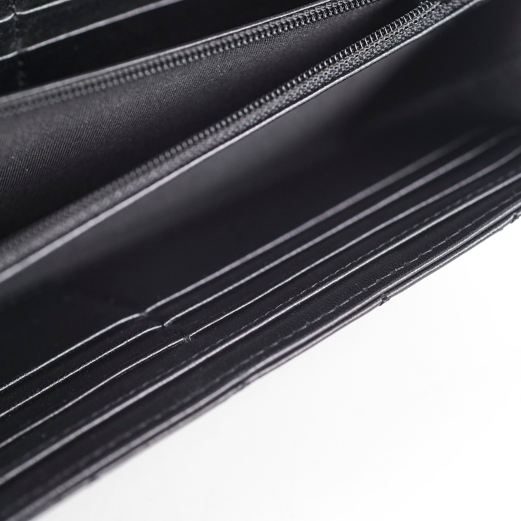 Chanel Boy Long Lambskin Wallet