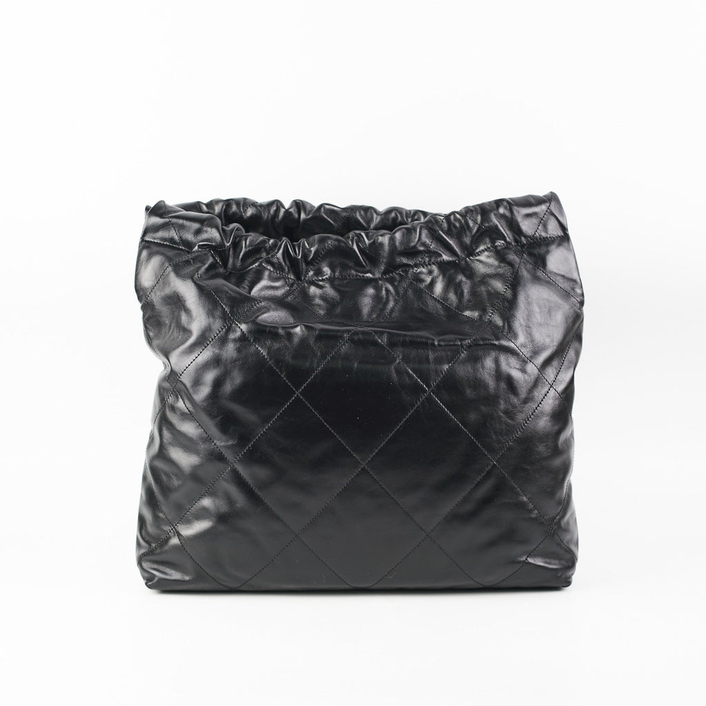 Chanel 22 Handbag Medium So Black (Microshipped)