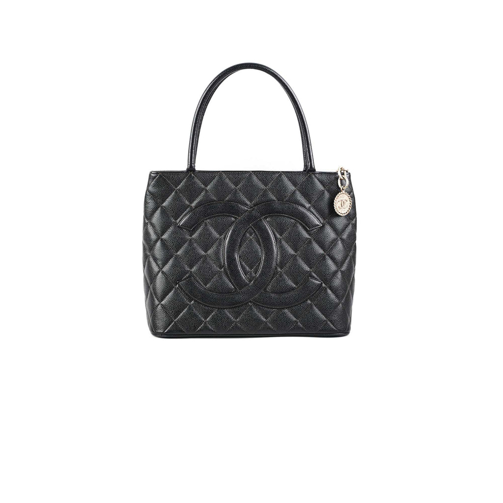 Chanel Medallion Tote Black