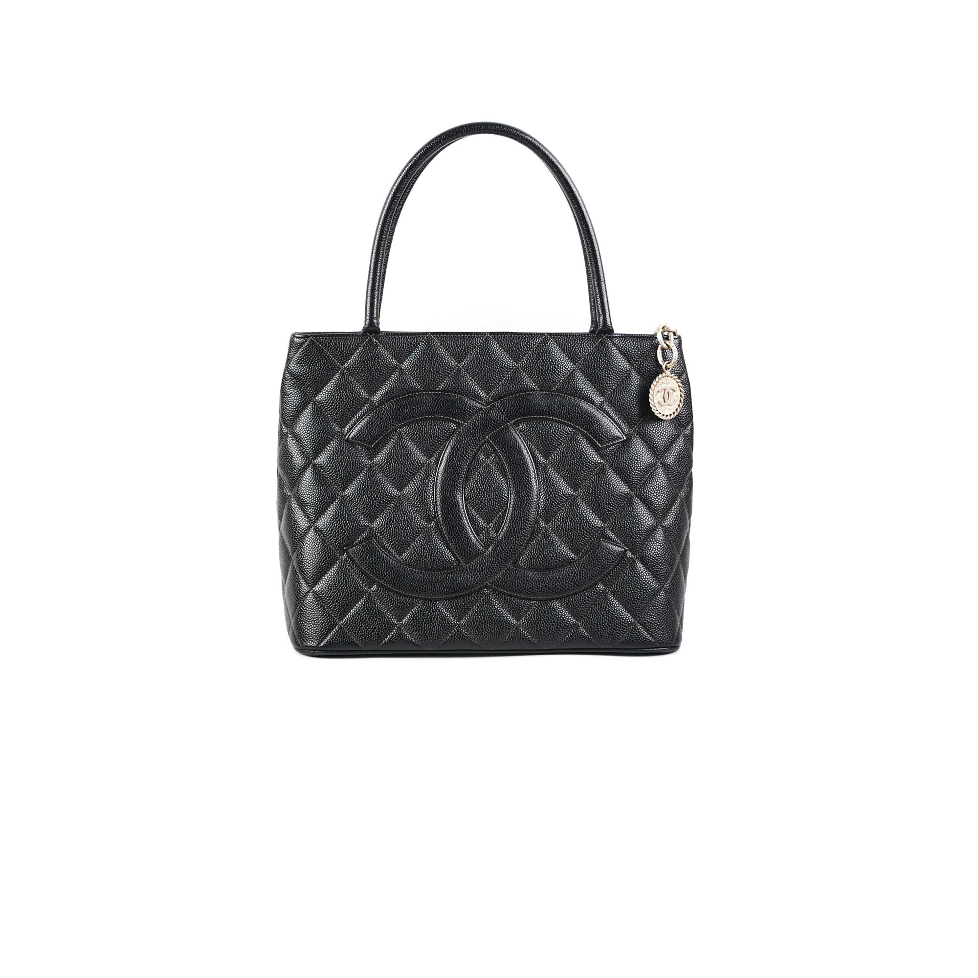 Chanel Medallion Tote Black