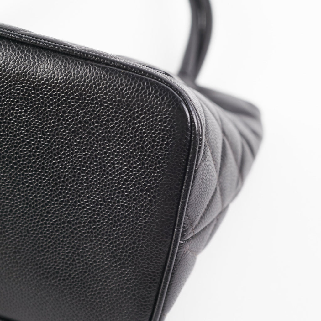 Chanel Medallion Tote Black
