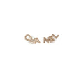 Chanel Logo Cha-Nel Crsytal Earrings Costume Jewellery