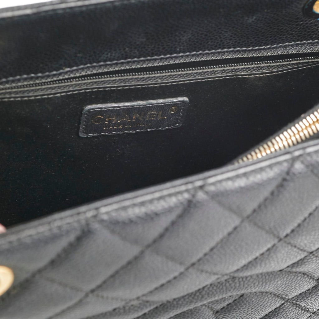 Chanel Grand Shopping Tote GST Caviar Black