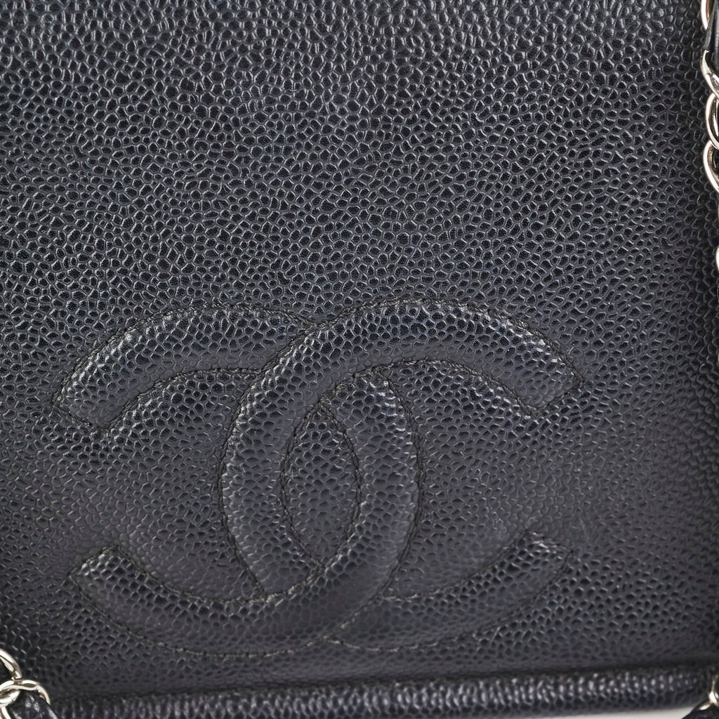 Chanel CC Timeless Caviar Black Bag