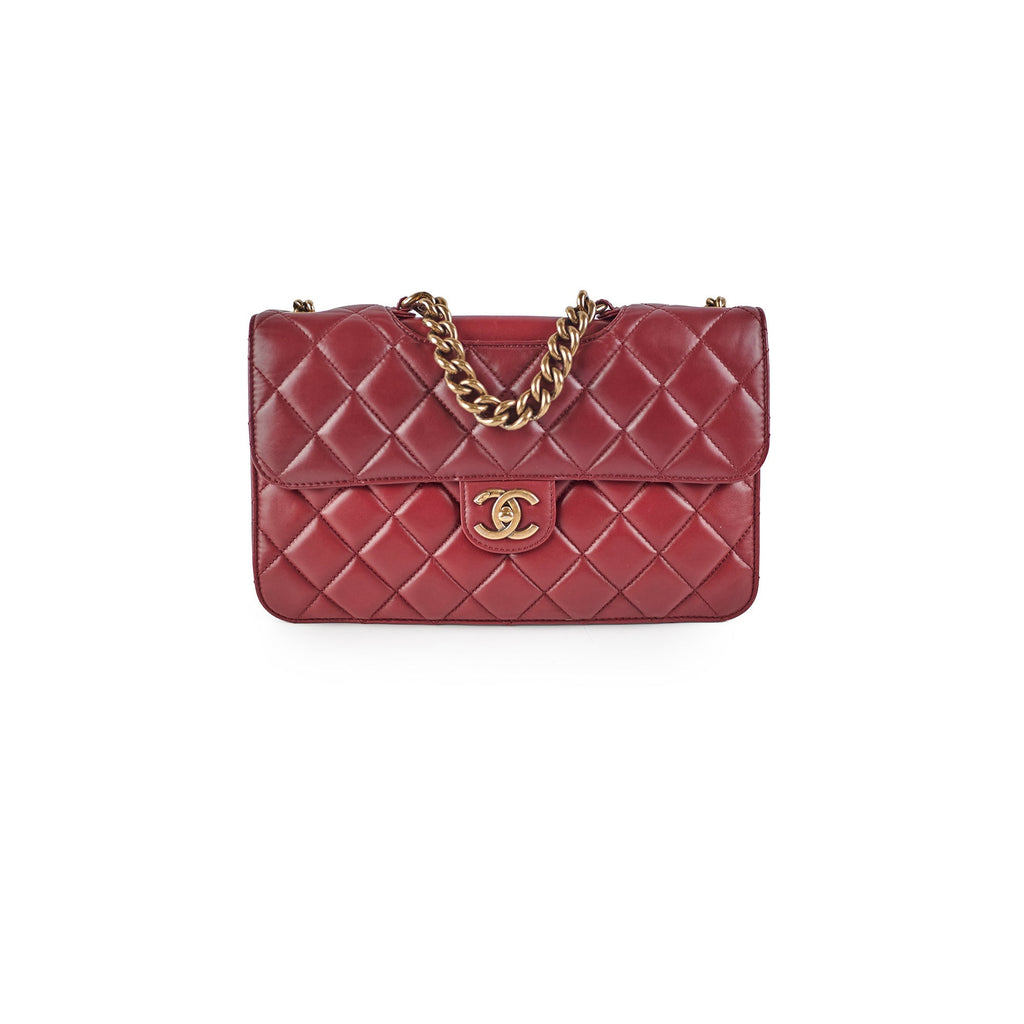 Chanel Burgundy Seasonal Flap